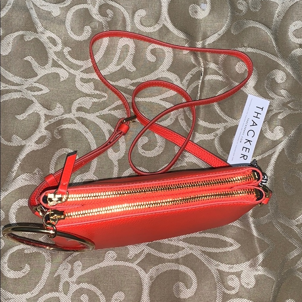 Thacker Leather Crossbody Bag - Picture 2 of 10